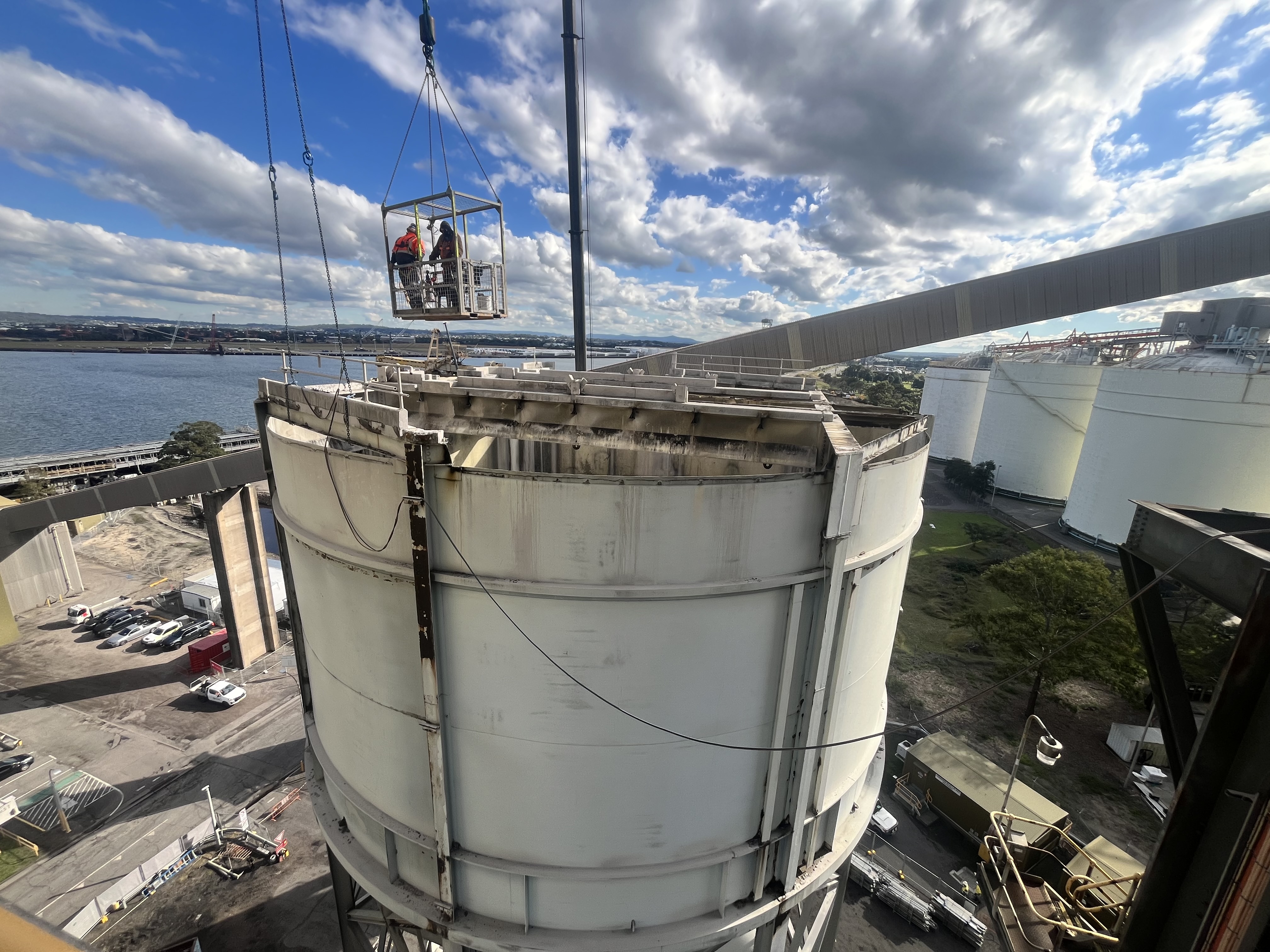 PWCS gantry removal