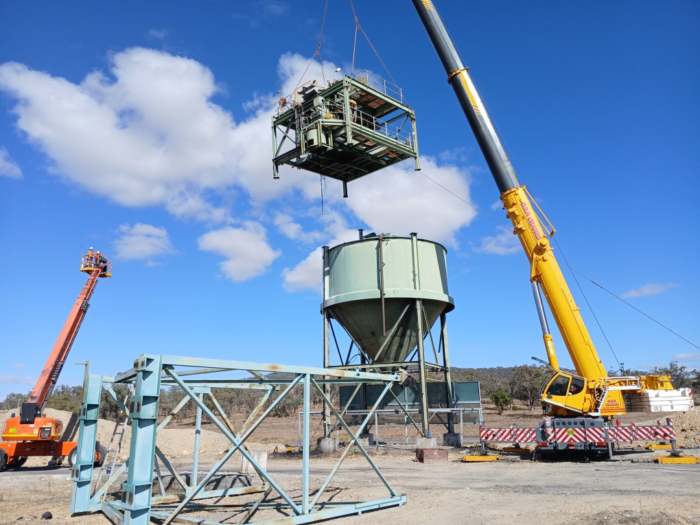 Whitehaven Coal structural removal