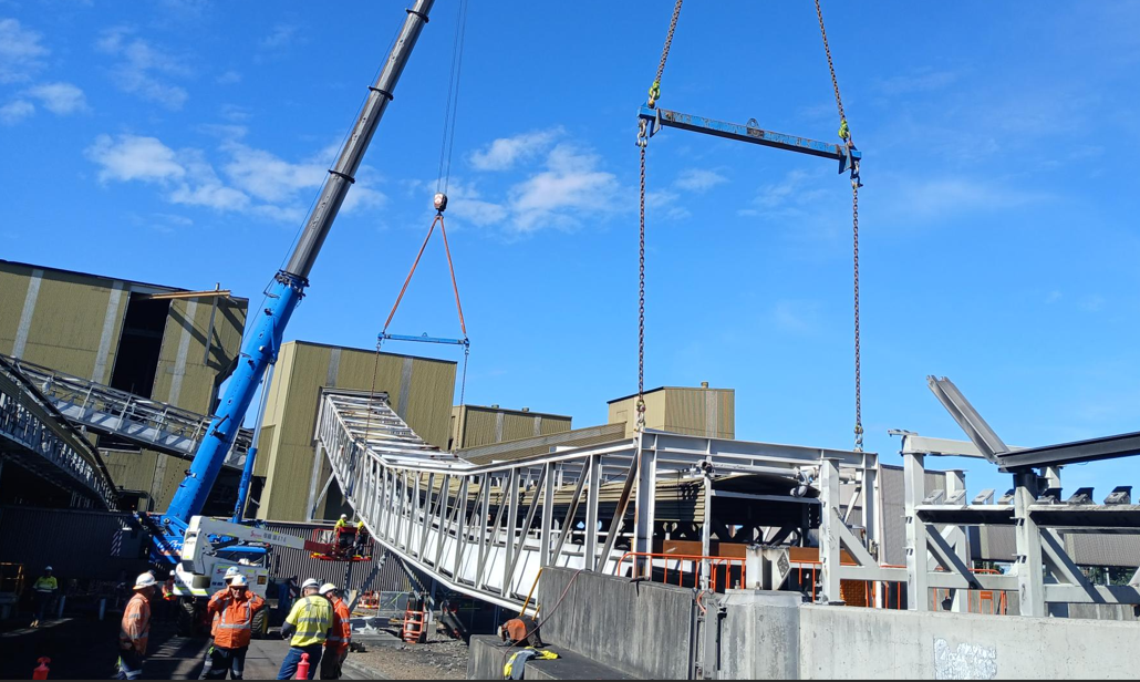 Gantry removal works